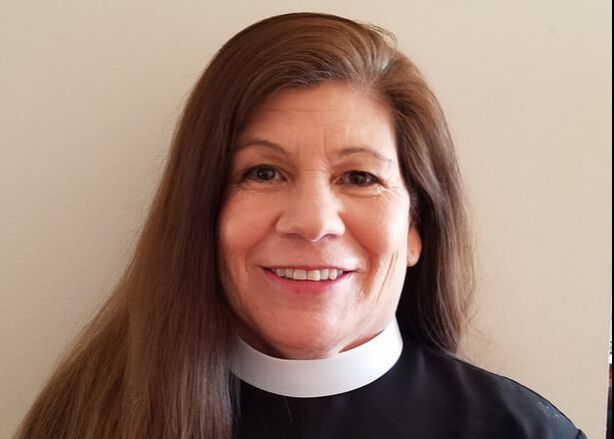 Portrait of Madre Isabel Gonzalez, assistant priest for Latino congregation.